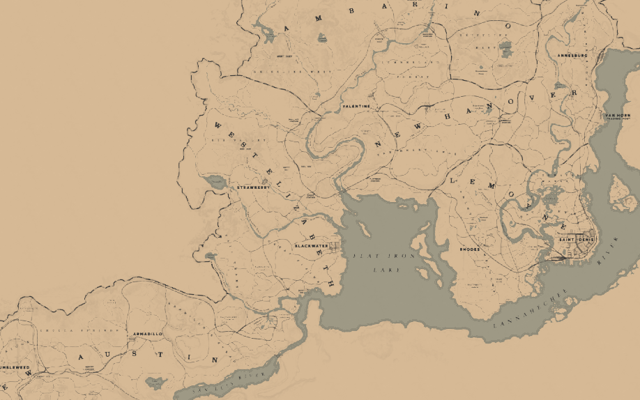 Base frontier map in the RedMapForge editor